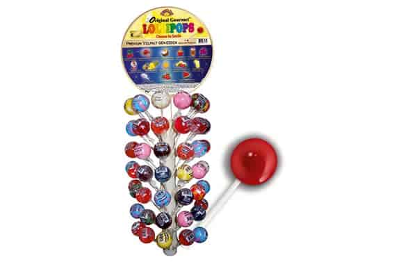 Gourmet Lolly mit Magnetstande