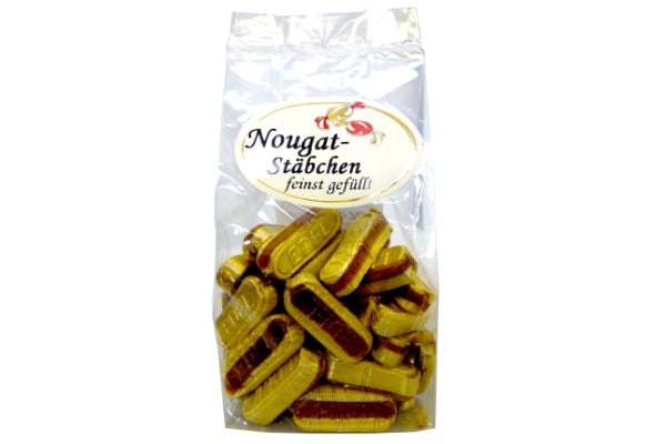 Edel - Nougat-Stäbchen Bonbons 150g Beutel
