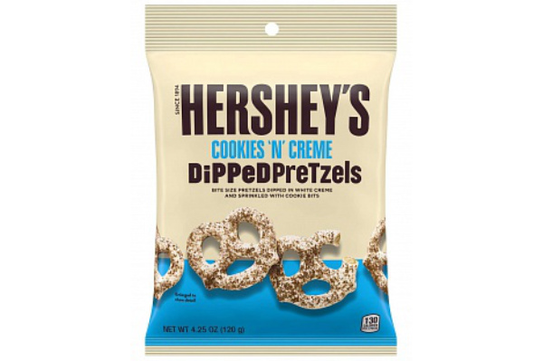 Hershey's Dipped Pretzels Cookies 'n' Cream 120g