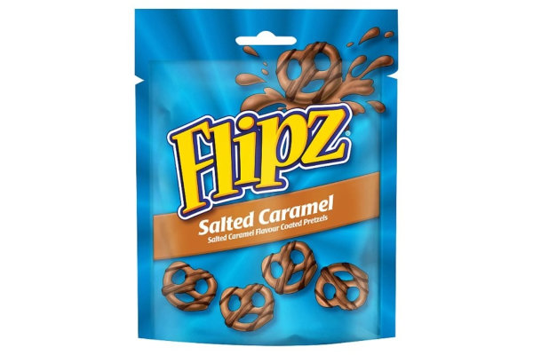 Flipz Pretzels Salted Caramel 90g
