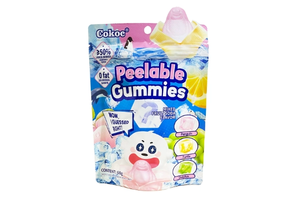 Cokoc Peelable Gummies Mixed Fruit 60g