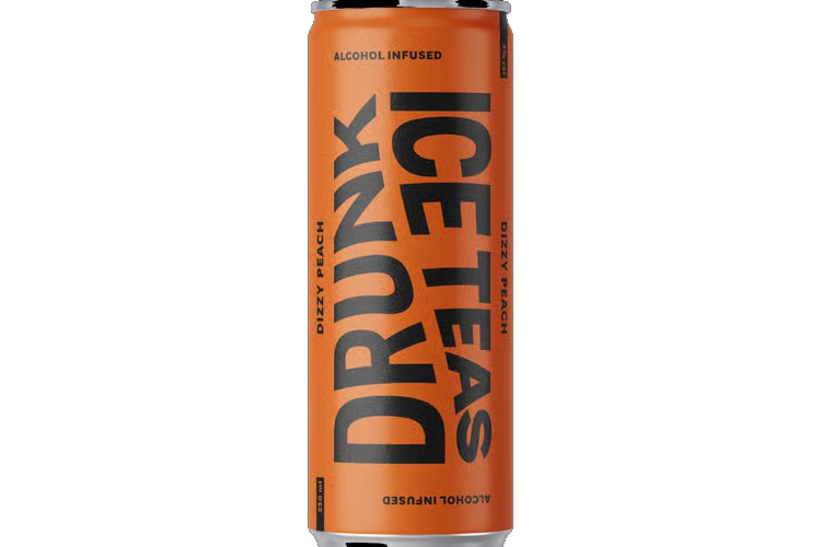 Drunk Ice Teas Dizzy Peach 250ml (Alc. 4 % vol) (EWP AT)