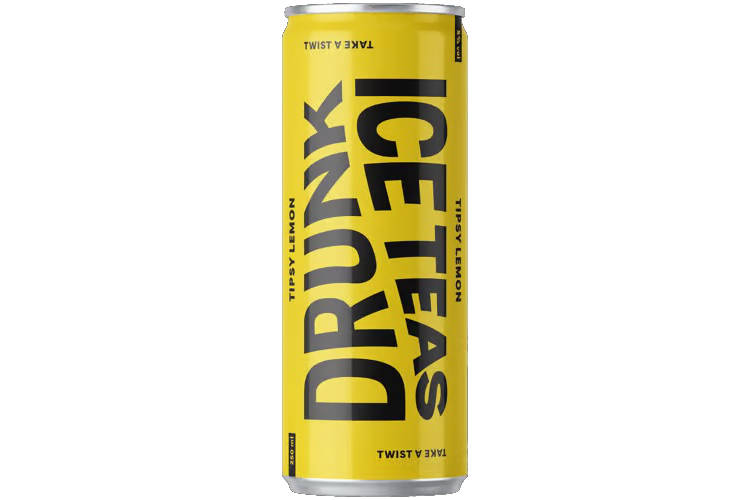 Drunk Ice Teas Dizzy Tipsy Lemon 250ml (Alc. 5 % vol) (EWP AT)