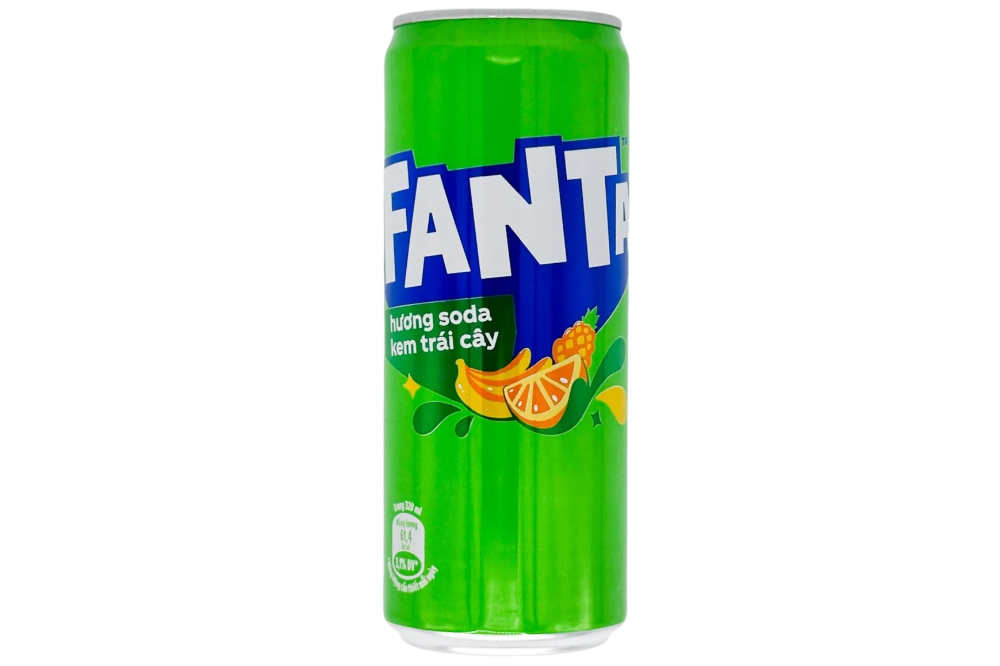 Vietnam Fanta Cream Soda Fruity 320ml Dose (EWP AT)