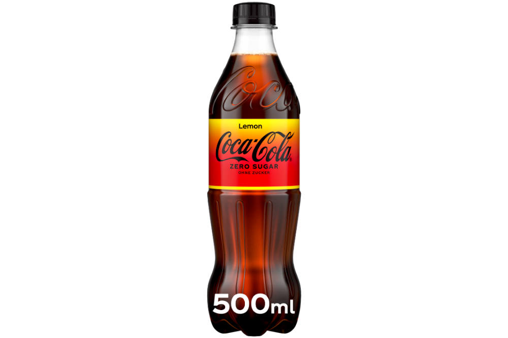 Coca-Cola Zero Lemon 500ml PET-Flasche (EWP)