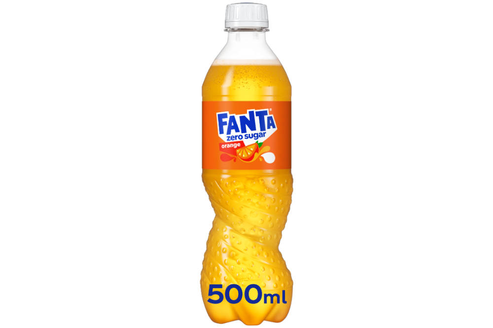 Fanta Orange Zero 500ml PET-Flasche (EWP)