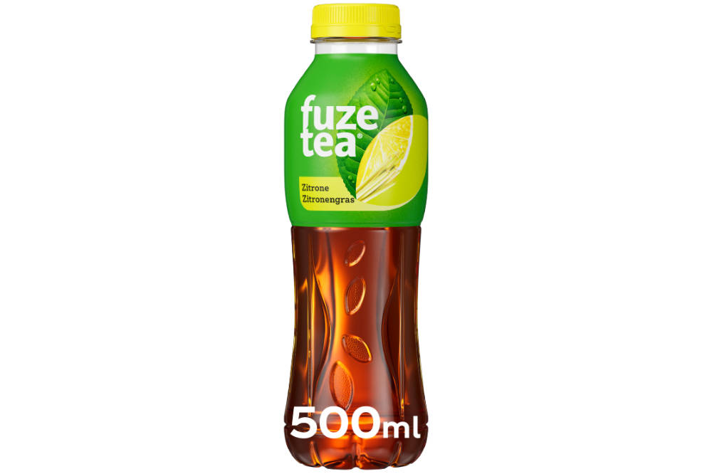 Fuzetea Black Eistee Zitronengras 500ml PET-Flasche (EWP)