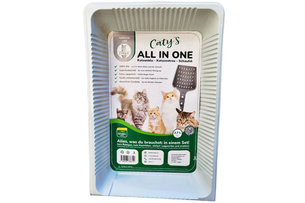 Cäty's all in one Katzenklo - Geruchlos