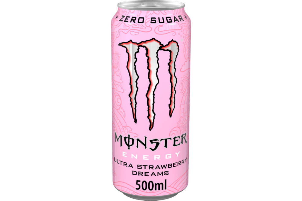 Monster Ultra Strawberry Dreams 500ml Dose (EWP)