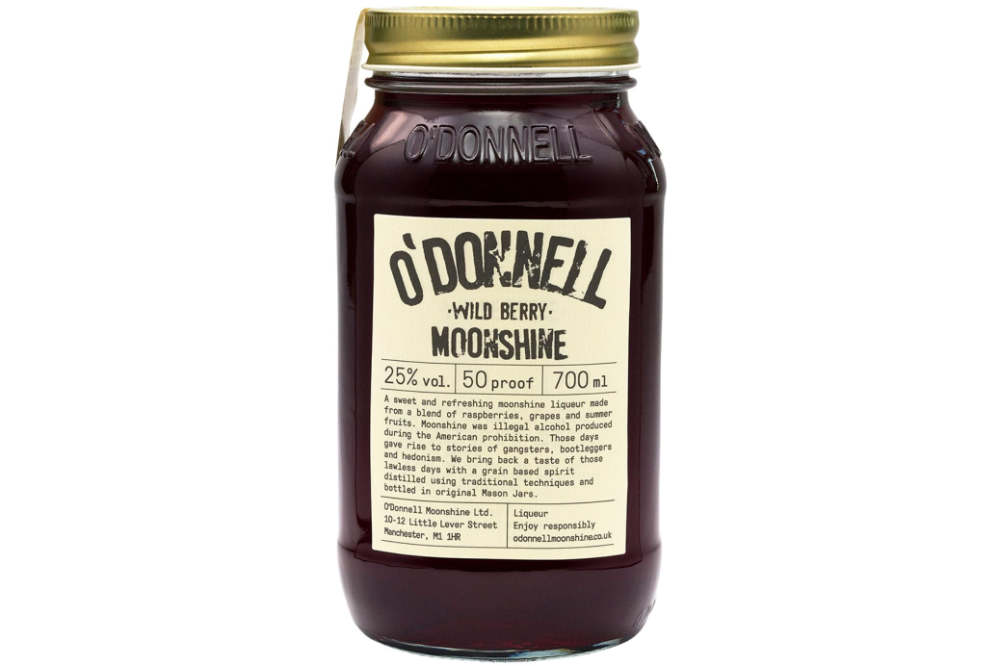 O'Donnell Moonshine Wild Berry (ALC 25% VOL) Glas-EW 700ml