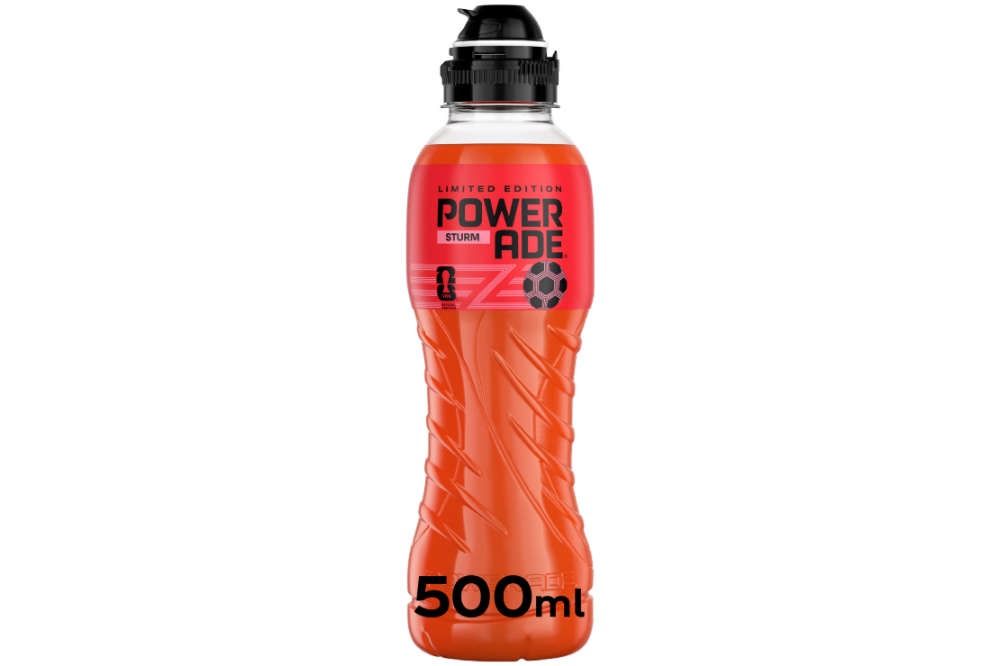 Powerade Ltd. Sturm 500ml PET-Flasche (EWP)