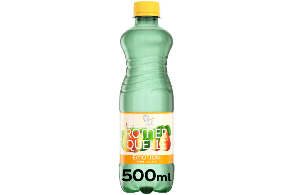 Römerquelle Emotion Birne Melisse 500ml PET-Flasche (EWP)