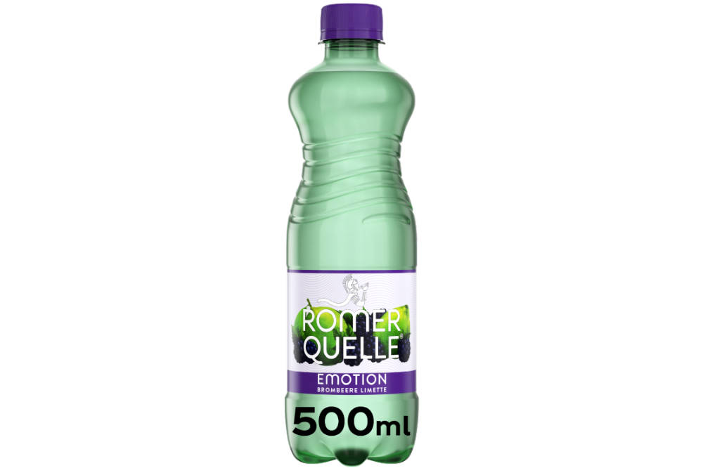 Römerquelle Emotion Brombeere Limette 500ml PET-Flasche (EWP)