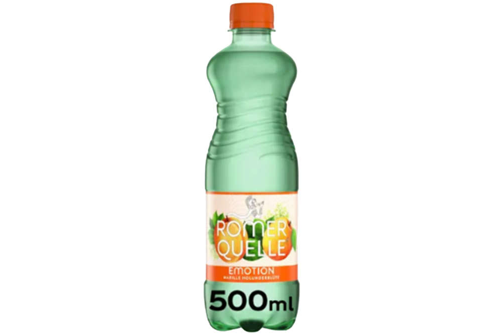 Römerquelle Emotion Marille Holunderblüte 500ml PET-Flasche (EWP)