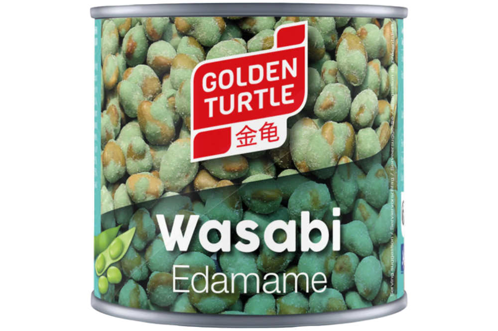 Golden Turtle Wasabi Edamame 140g (Dose)