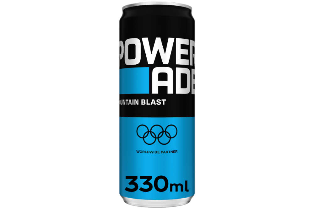 Powerade Mountain Blast 330ml Dose (EWP)