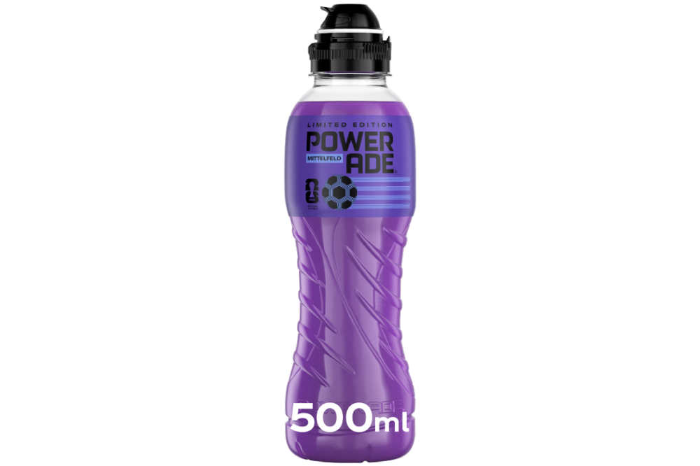 Powerade Ltd. Mittelfeld 500ml PET-Flasche (EWP)