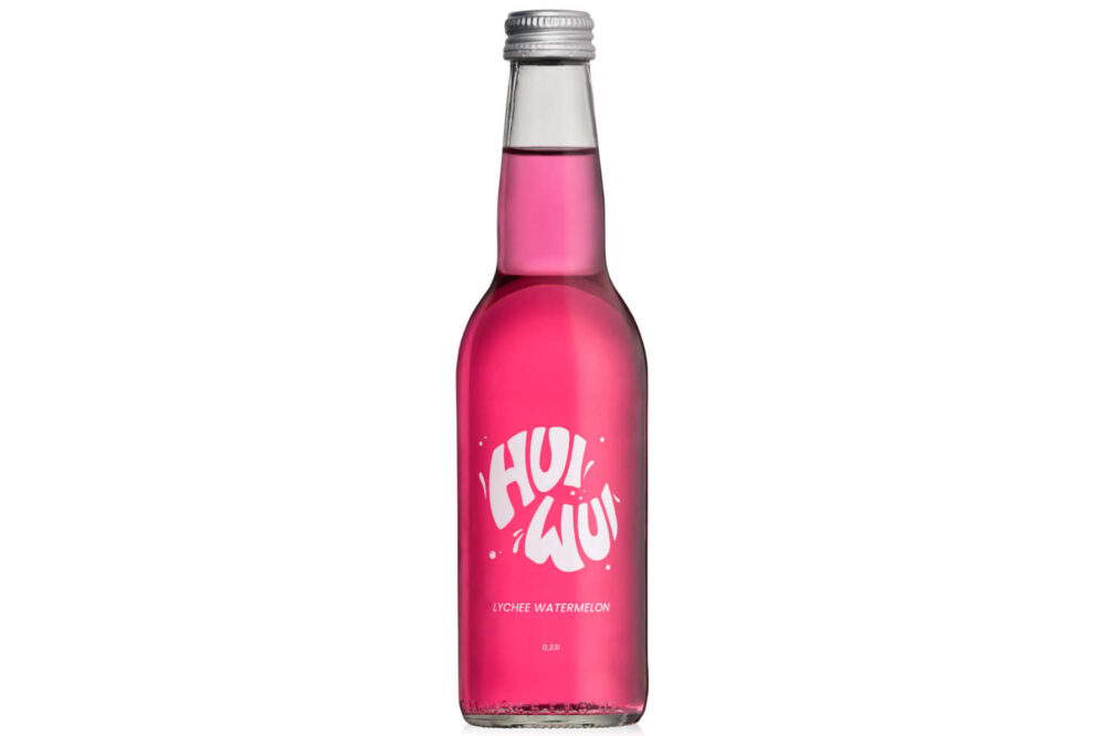 Huiwuidrink- Lychee Wassermelone 24x 330ml Glasflasche