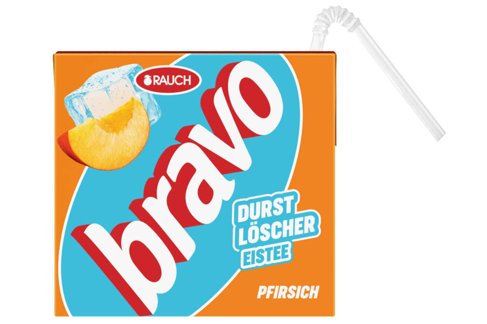 Rauch Durstlöscher Eistee Pfirsich 0,5l (Tetra)