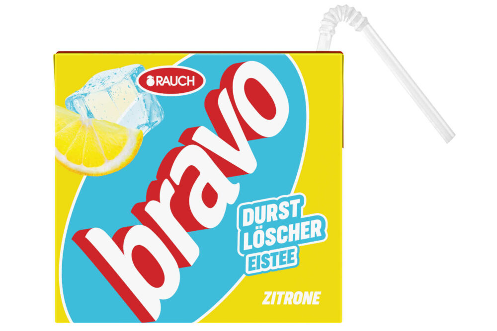 Rauch Durstlöscher Eistee Zitrone 0,5l (Tetra)