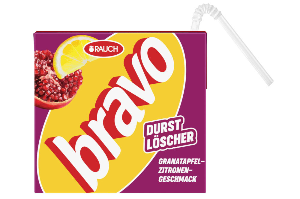 Rauch Durstlöscher Granatapfel-Zitrone 0,5l (Tetra)