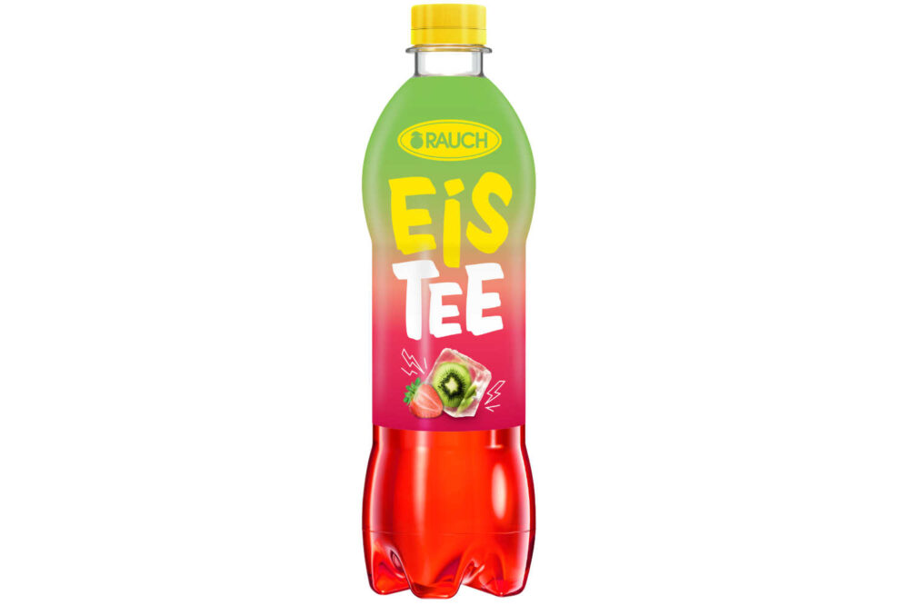 Rauch Eistee Erdbeer Kiwi PET 0,5l (EWP)