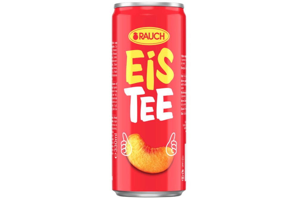 Rauch Eistee Pfirsich Dose 0,33l (EWP)