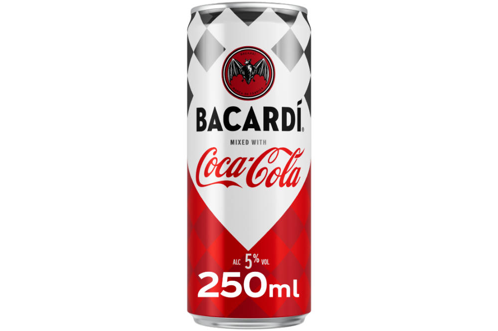 Bacardi & Coca-Cola 250ml Dose alc 5% vol (EWP)