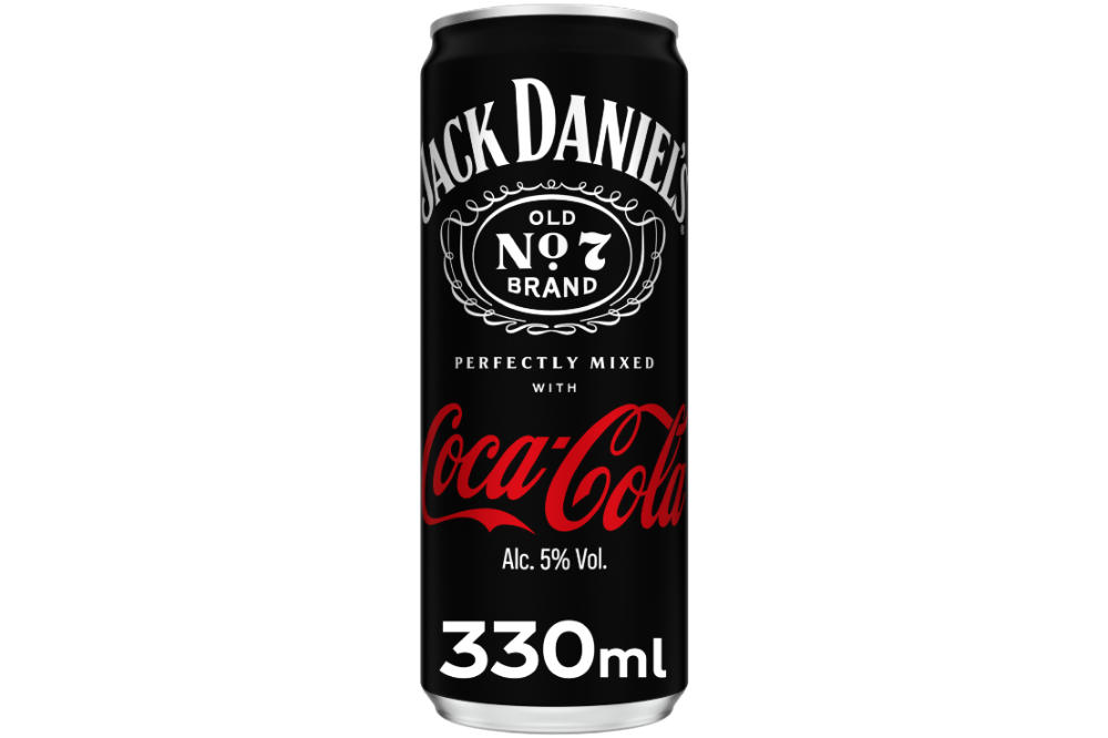 Jack Daniel's & Coca-Cola 330ml Dose alc 5% vol (EWP)
