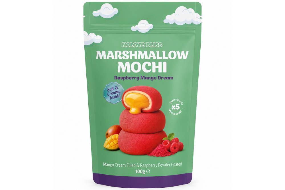 NOLOVE Marshmallow Mochi Raspberry Mango Dream 100g