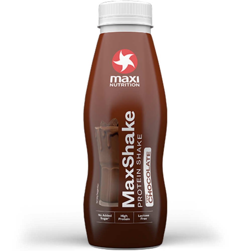 MaxiNutrition MaxShake Protein Milkshake Chocolate 330ml – Verpackung