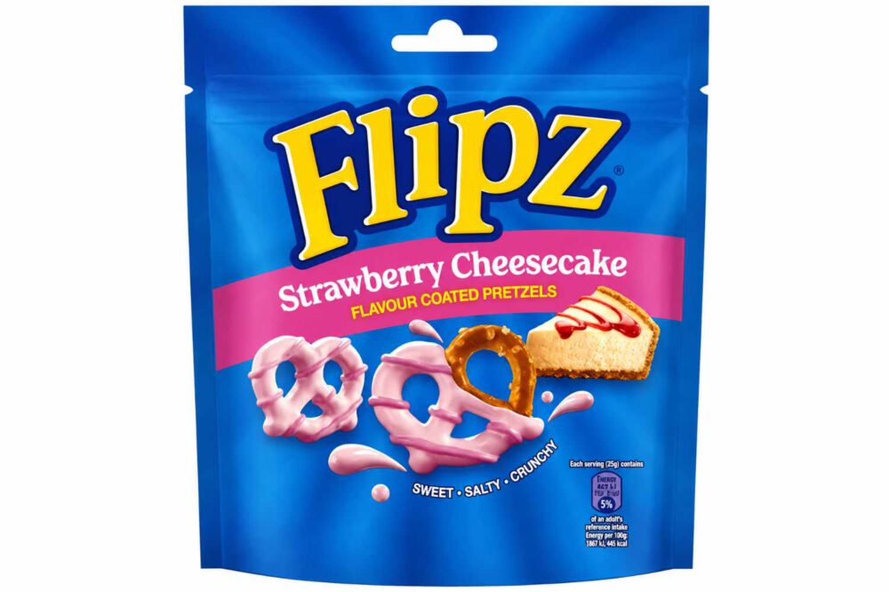 Flipz Pretzels Strawberry Cheesecake 90g