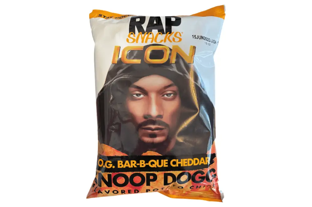 Rap Snacks Icon Snoop Dogg Cheddar BBQ 71g