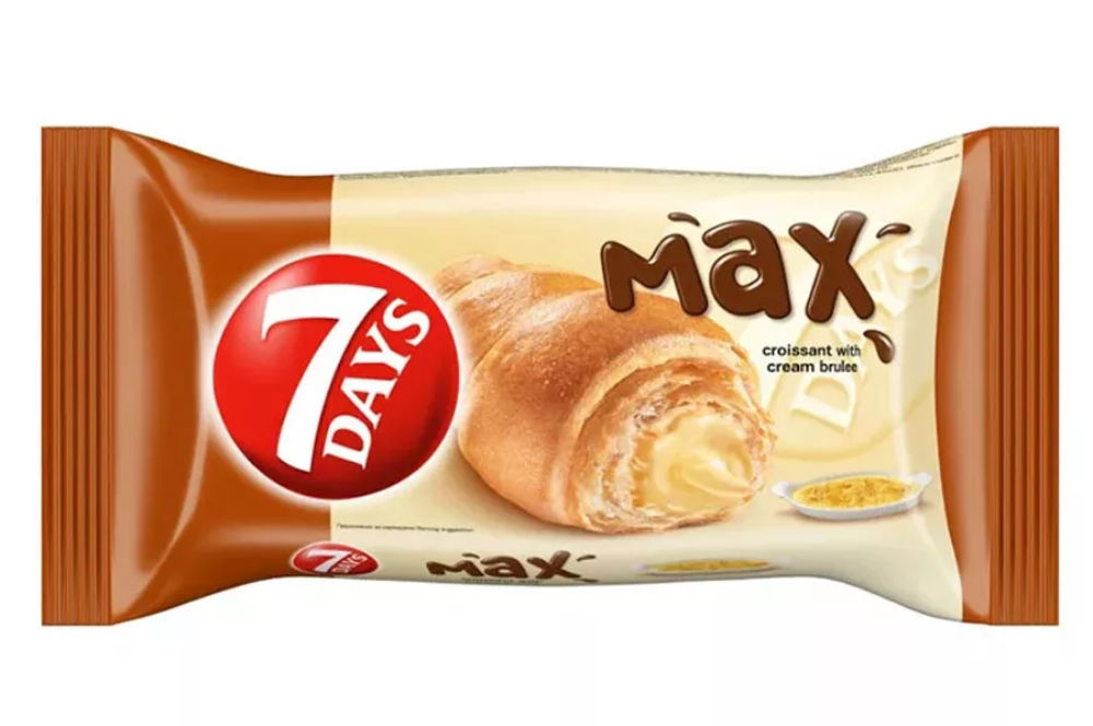 7 Days Croissant MAX Crème Brûlée 80g