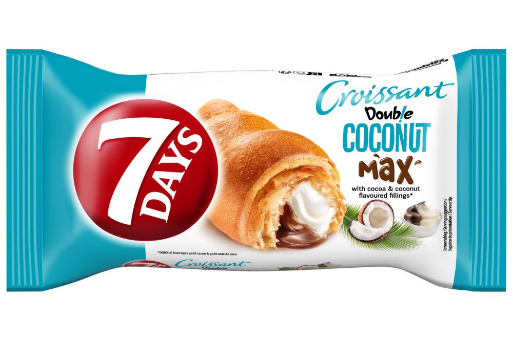 7 Days Croissant Double Coconut MAX 80g